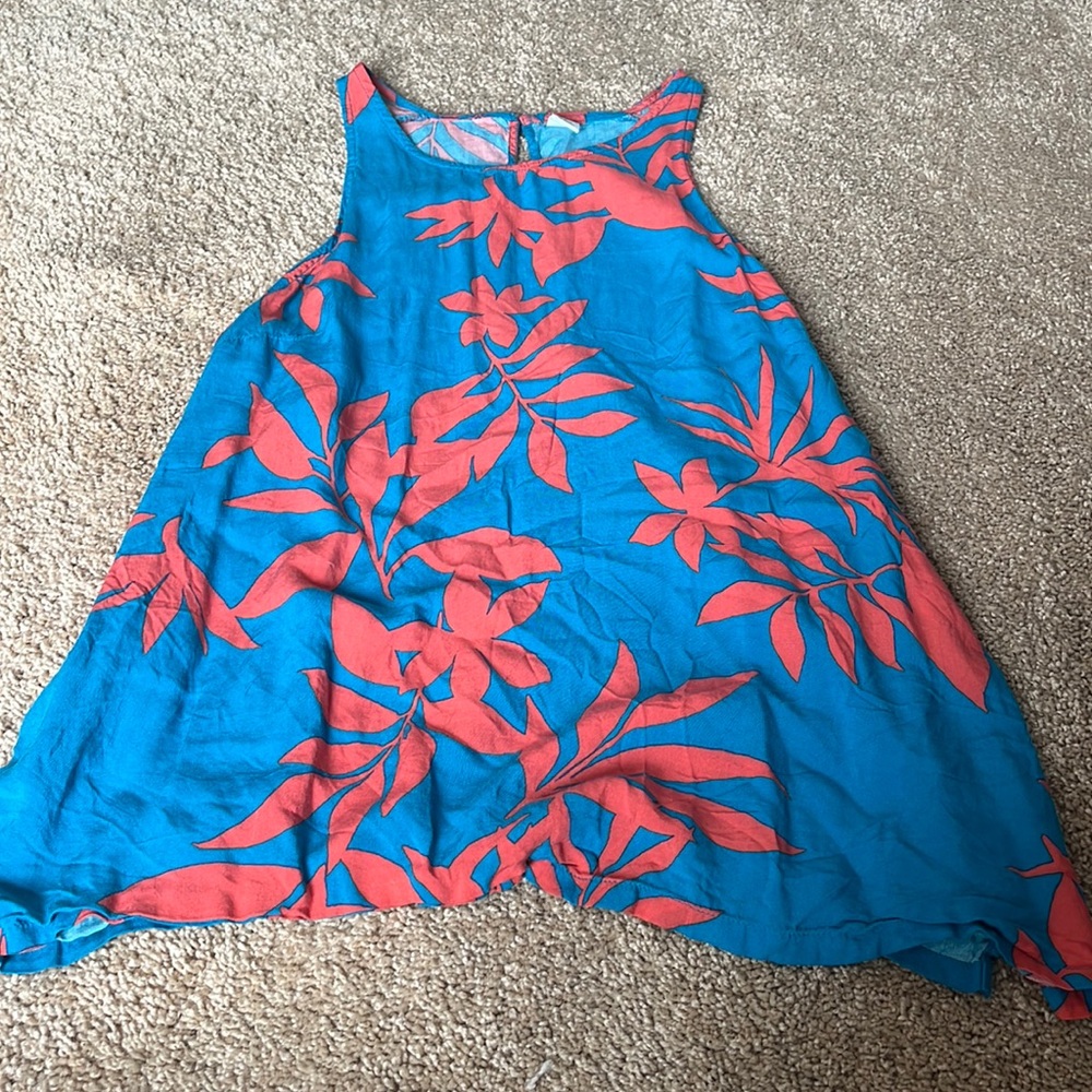 Pink and blue blouse